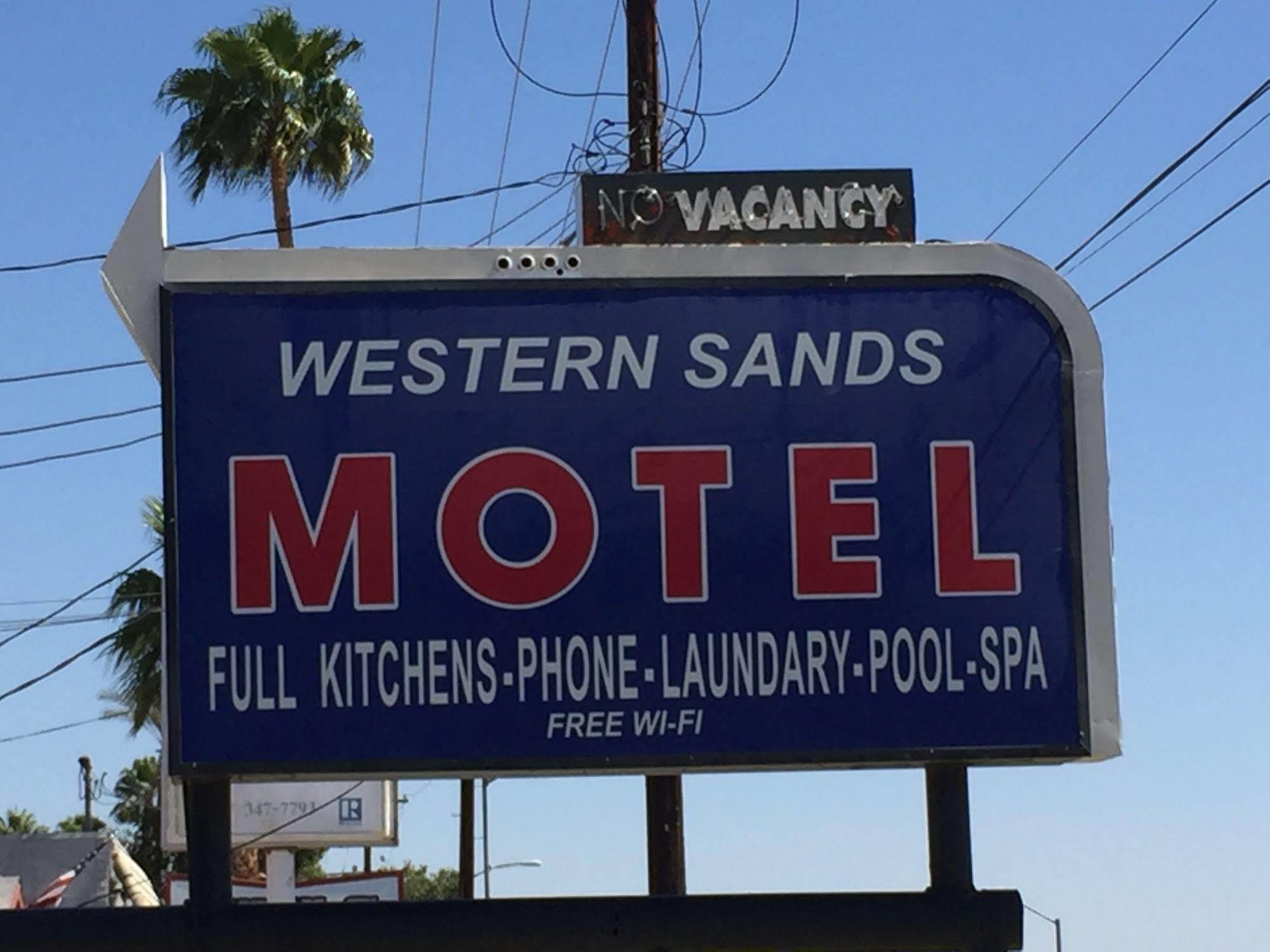Western Sands Motel Indio Εξωτερικό φωτογραφία